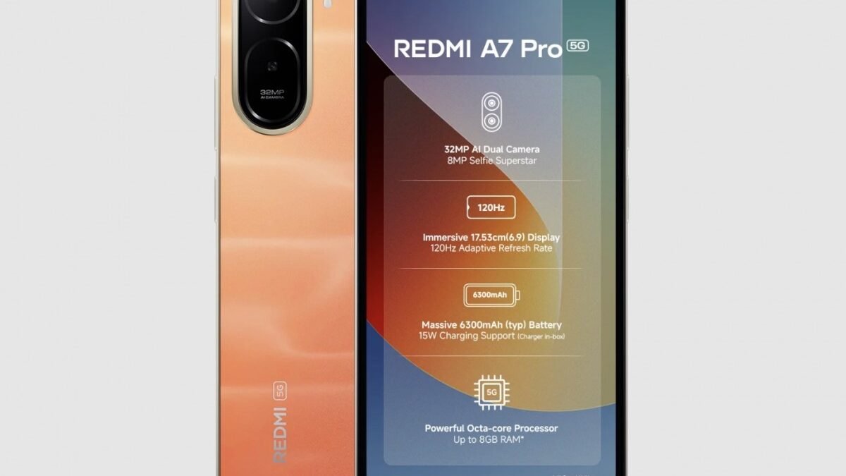 Redmi A7 Pro 5G Launched in India at ₹11,499